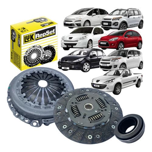 Kit Embreagem Luk C3 C4 Aircross 207 307 Hoggar 2001 A 2017 Kit Embreagem Luk C3 C4 Aircross 207 307 Hoggar 20