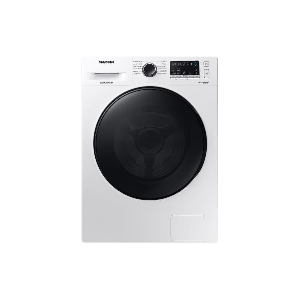 Lavadora e secadora Samsung WD11A com Ecobubble WD11A4453BW B 11/7kg