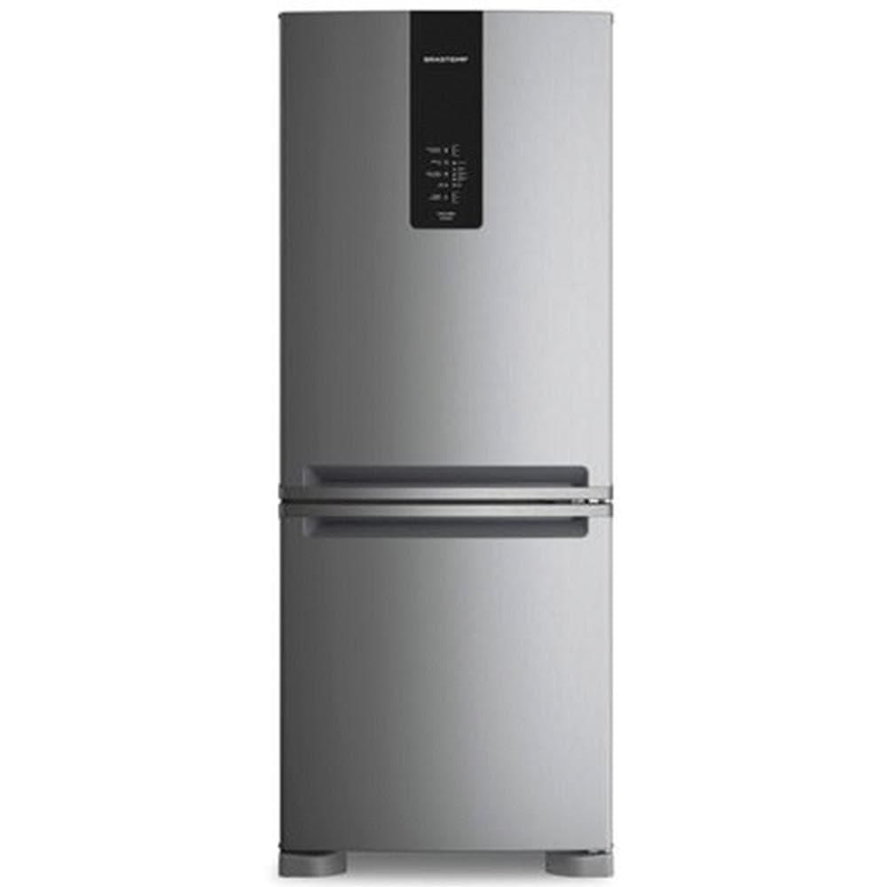 Geladeira / Refrigerador Brastemp Frost Free Inverse BRE57FK, 447 Litros, Inox - 220 Volts