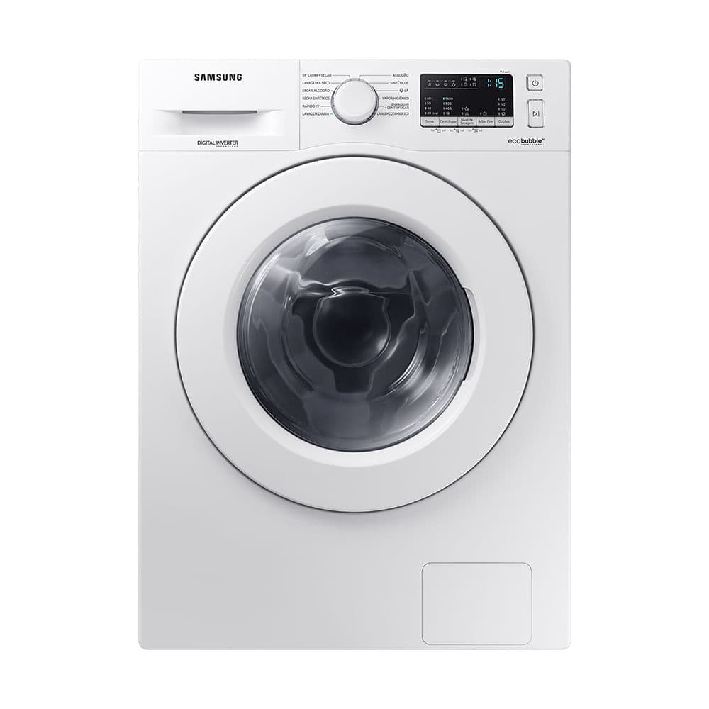 Lavadora Samsung Ecobubble™ WD10M Digital Inverter Branca 10.1kg