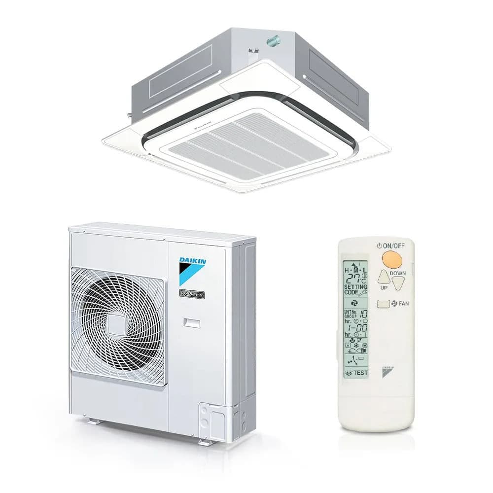 Ar Condicionado Split Duto Daikin 4 Vias 35.000 Btus, controle remoto e ventilador incluídos