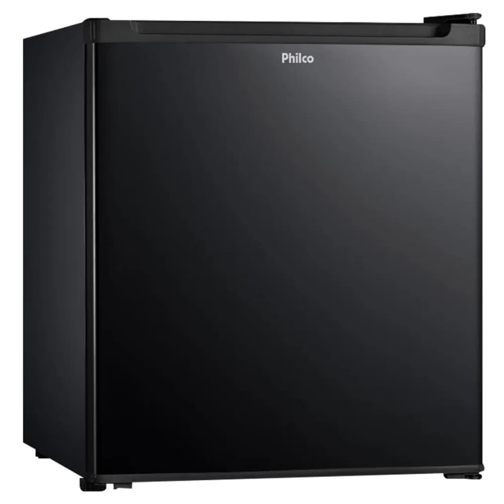 Frigobar Philco Preto 45 Litros 110V 1400W - Foto Frontal