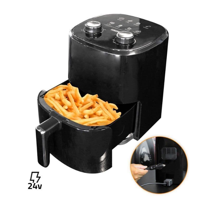 Panela Elétrica Air Fryer 24V 4L (250W) com Batata Frita