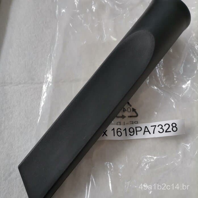 Acessório preto para aspirador de pó Bosch, bico para costuras, número de peça 1619PA7328