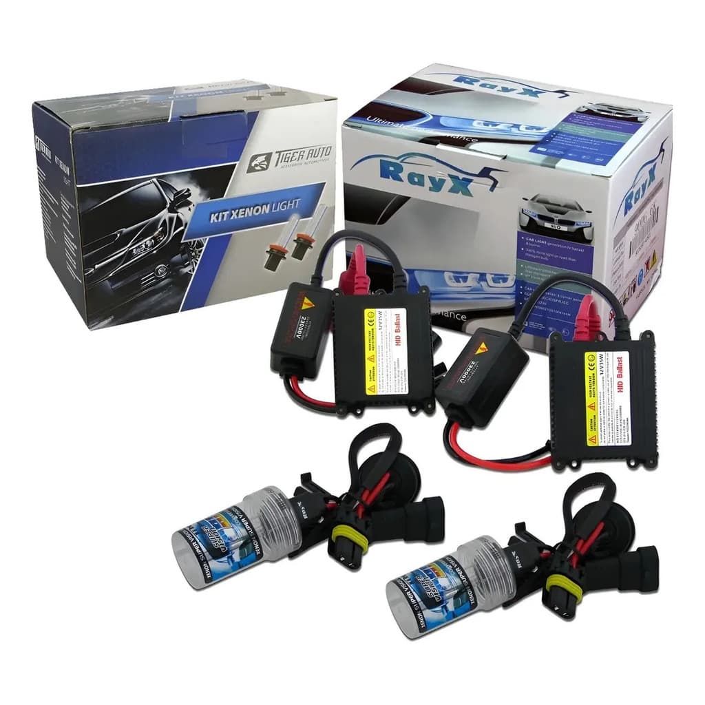 Kit Xenon H3 8000k Com Reator Digital Hid