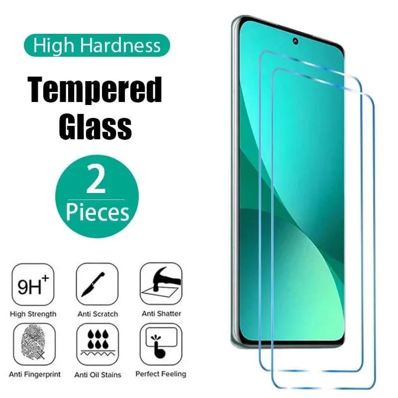 Vidro protetor de tela temperado para Xiaomi POCO, alta resistência, anti-risco, anti-estilhaço, anti-impressão digital, anti-óleos, sensação perfeita