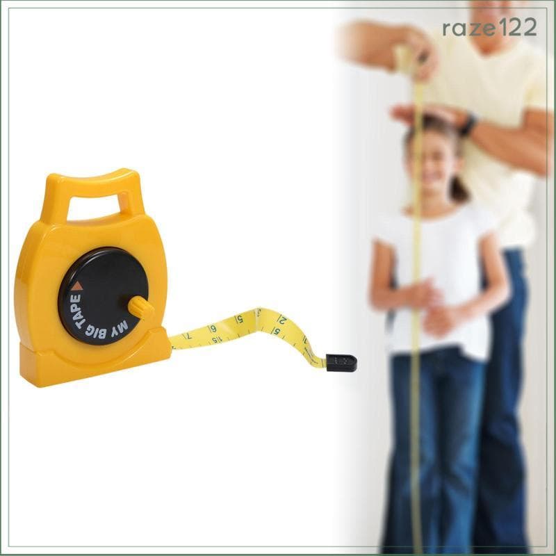 [Raze122] Fita Métrica Infantil Brinquedo Cor Brilhante Prática Compacta Crianças Aprendendo Centímetro Habilidades Mate