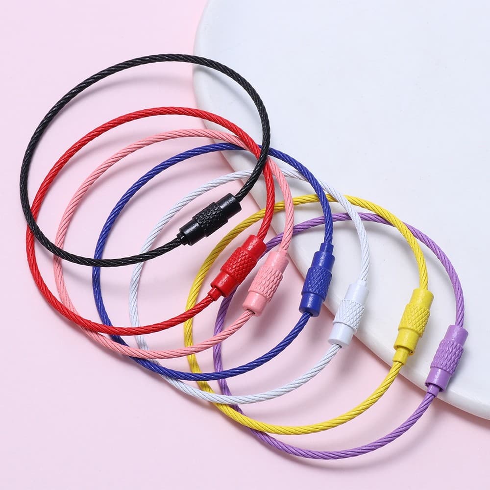 1 Peça De Pingente De Chave De Liga Pintada Multicolorida , Acessórios De Joias Para Peças De Pulseira De Bloqueio . OYK