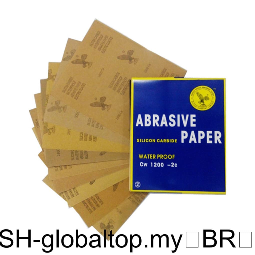1/2 5/10pcs Lixa Abrasiva De Polimento Seco E Molhado Folhas De Papel De Grão 60-2000