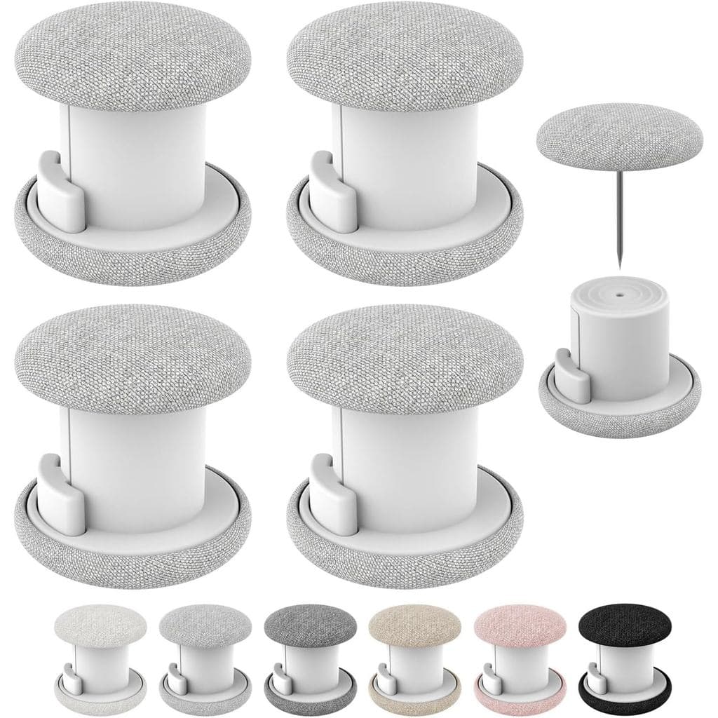 Clipes e pinos para edredom em várias cores, fixadores de dupla face, evitam deslocamento do edredom