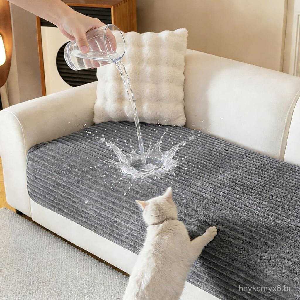 MYSKY HOME Capa de Sofá 100% Impermeável, Capas de Sofá para Cães, Capas de Sofá Seccionais Antiderrapantes para Sofá de