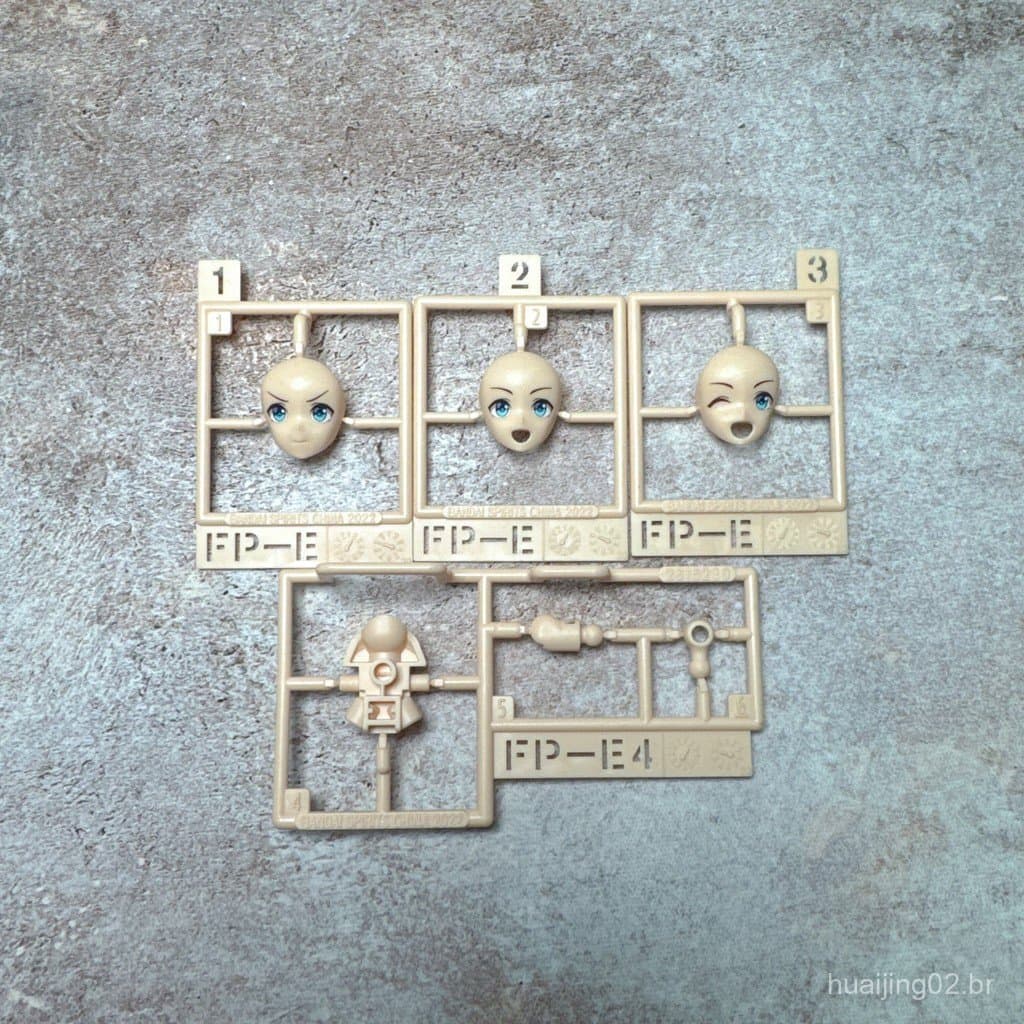 Peças soltas, em estoque, acessórios faciais de expansão Bandai 30MS, peças de expressão, peças de reposição, modelo de 