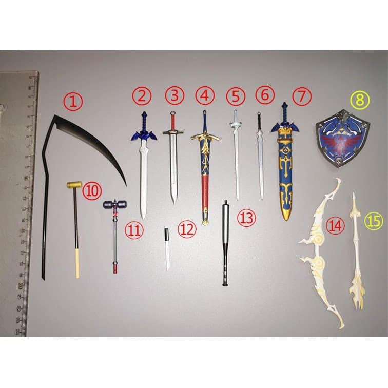 Peças soltas genuínas para figuras Figma: armas, peças de corpo, acessórios Figma, peças de reposição DRCR.
