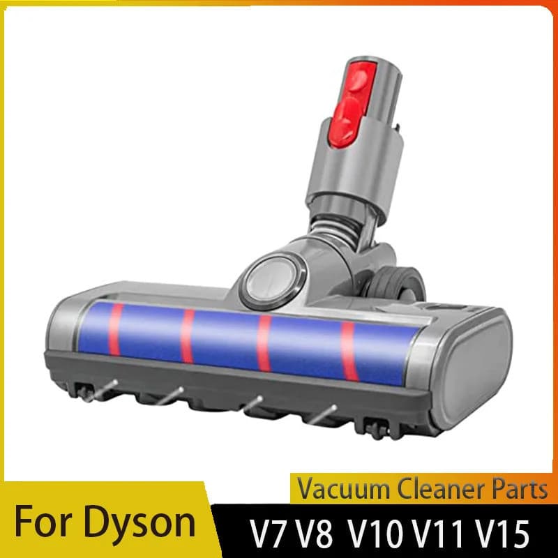 Cabeça de escova motorizada para aspirador Dyson V7 V8 V10 V11 V15, cinza e azul