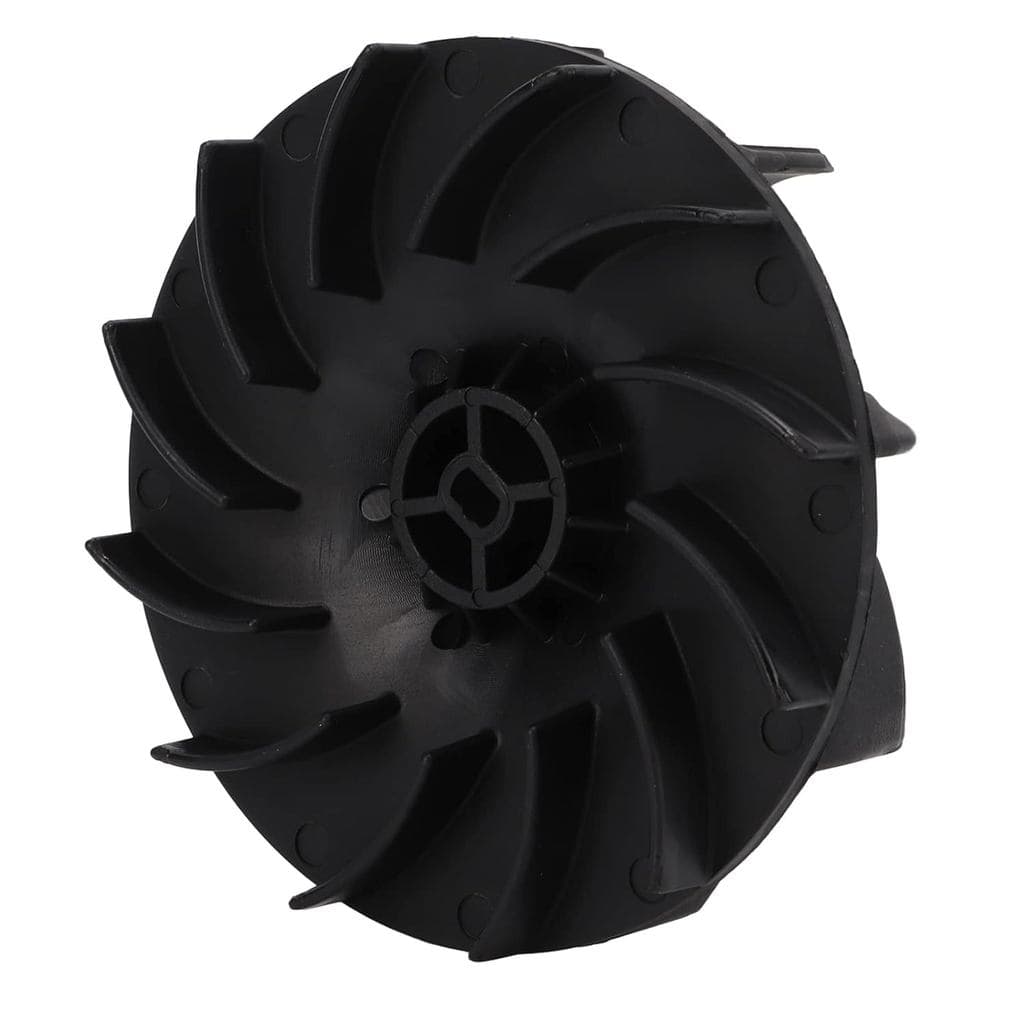 Ventilador de impulsor preto para soprador de folhas elétrico