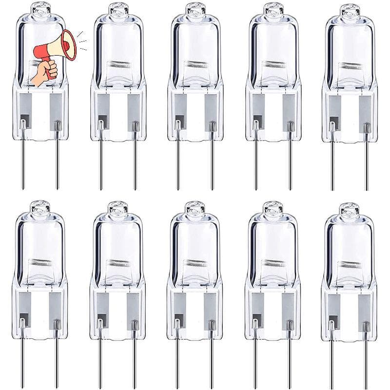 [SNOW] 5 Unidades G6.35 12V Lâmpada Halógena 20W 35W 50W LED Lâmpadas Halógenas Ecológicas Para Iluminação De Fogão Luze