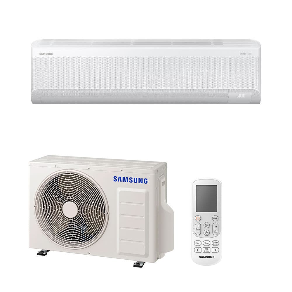 Ar condicionado split Samsung WindFree AI Inverter 24.000 Btus branco