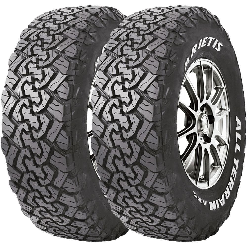 KIT 2 Pneu Arietis All-Terrain AX5 265/75 R16 AT Aro 16 123/120S 10PR LT OWL