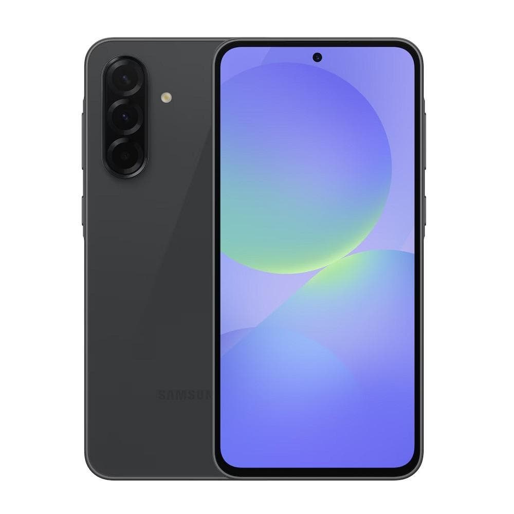 Imagem frontal do Smartphone Samsung Galaxy A36 5G, 128GB, Tela 6.7', Câmeras 50MP+8MP+5MP, Preto