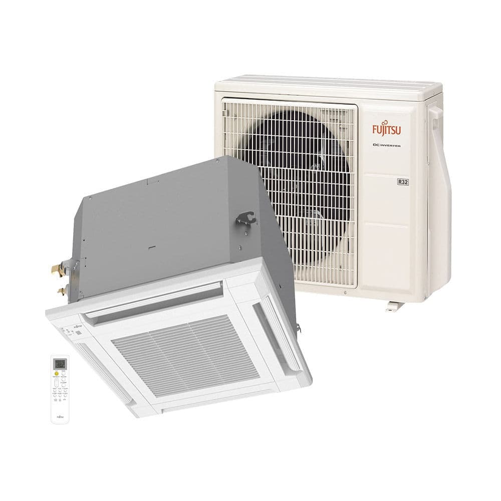 Ar Condicionado Split Cassete Inverter Fujitsu 18000 BTU/h Quente e Frio Monofásico 220V