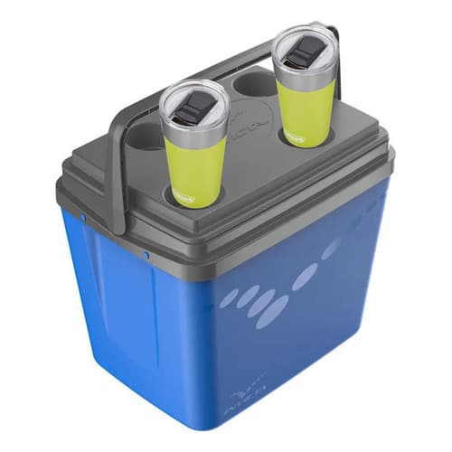 Caixa Termica cooler Azul 32l Pop 34qt + 2 Copos Coleman