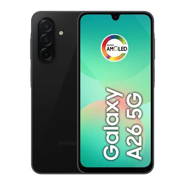 Samsung Galaxy A26 5G 256GB, 8GB RAM, câmera de 50MP, preto, lacrado com nota fiscal