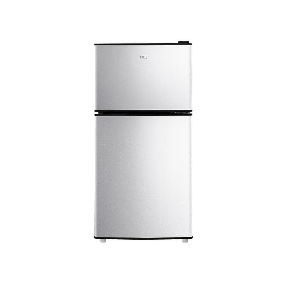Frigobar Duplex HQ 90 Litros Cinza HQ-90RDF 110V - vista frontal