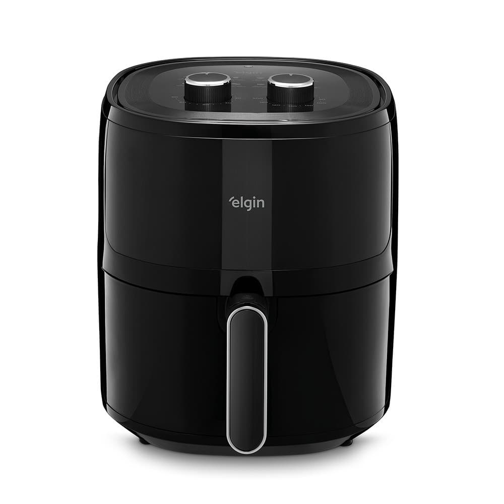 Fritadeira Air Fryer Space 5 - 5L Air Circuit 1.700W 220V preta Elgin