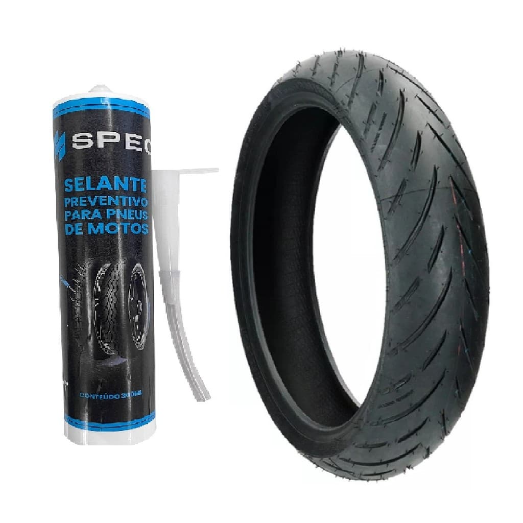 PNEU TRASEIRO 140/70-R17 66H RADIAL RR PRO EXTREME USO SEM CAMARA Z300 Next 250 CB250F CB300R MT03 YZF R3 + SELANTE