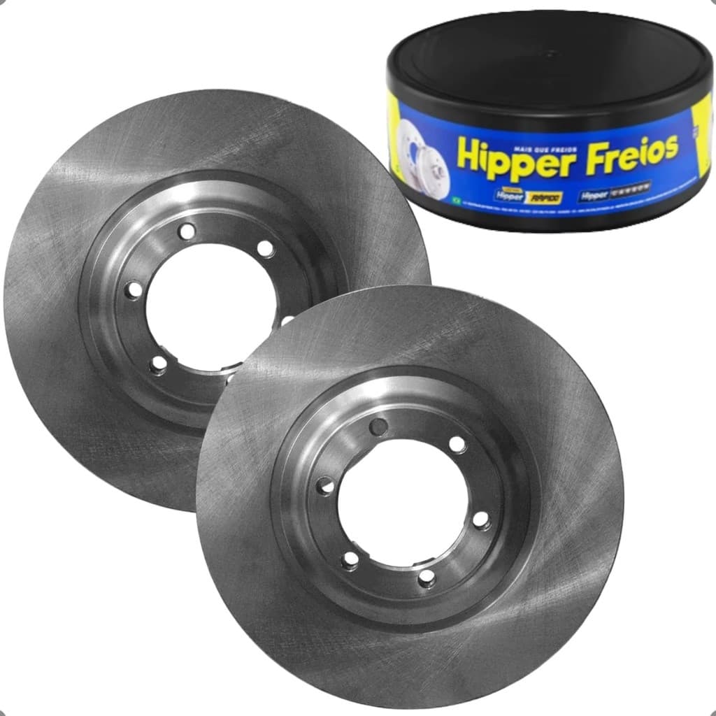 Pastilhas de freio ventiladas Hipper Freios S10 Trailblazer 2.8 16V Diesel 2012-2016