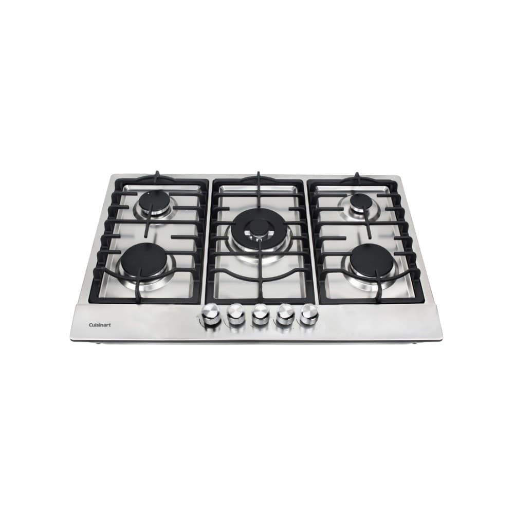 Cooktop Cuisinart Casual a gás 90cm com 5 queimadores em aço inox 220V