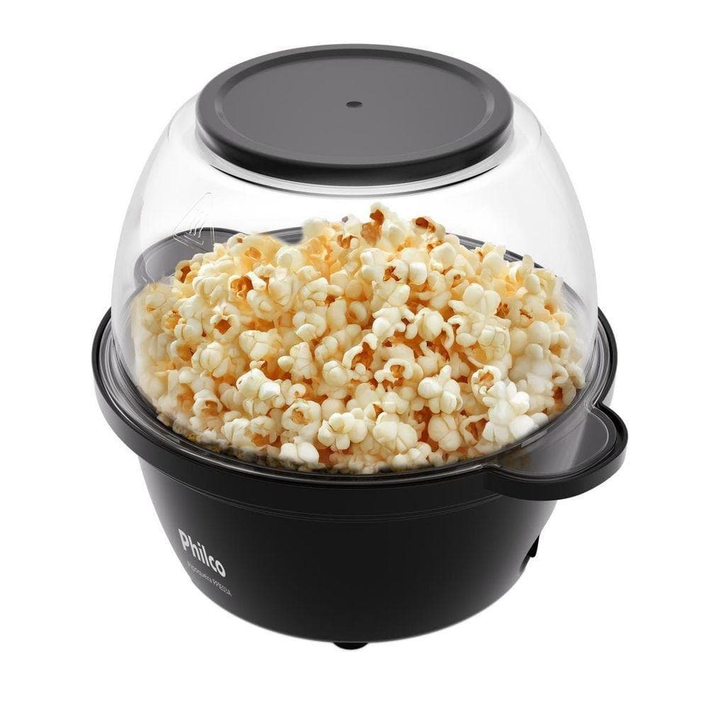Pipoqueira Elétrica Philco 2 em 1 Antiaderente 65g PPIE03A 220V