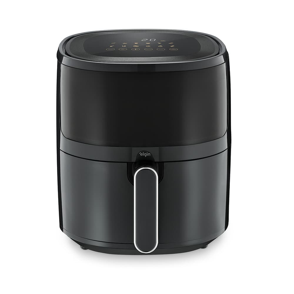 Fritadeira Air Fryer Visio Fry 5L com painel touch, preta, 1.700W, 220V