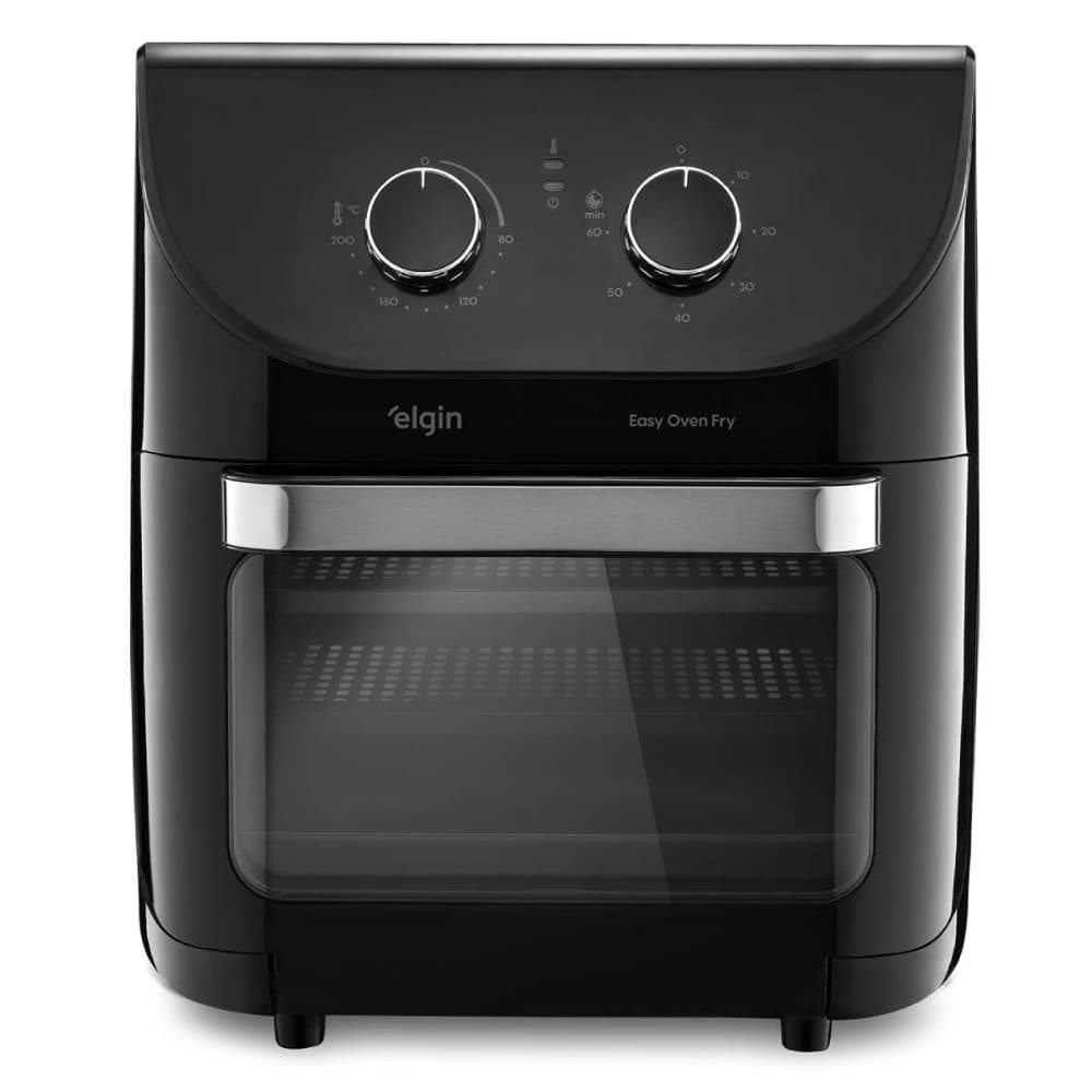 Fritadeira Elétrica e Forno Air Fryer Easy Oven Fry 3 em 1 12 Litros Elgin - Imagem frontal