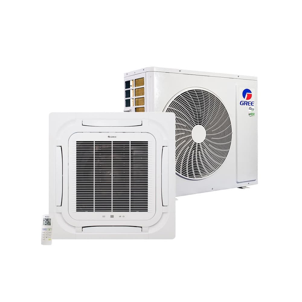 Split Cassete Gree G-Prime Compact Inverter 36000 BTU/h Frio Monofásico GULD36T1/A-S – 220 Volts