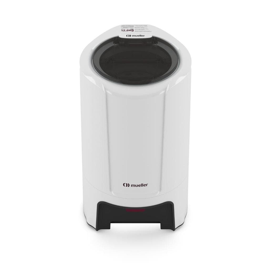 Centrífuga de roupa branca Mueller, 12,6kg, 127V, com tampa dupla e grade de proteção