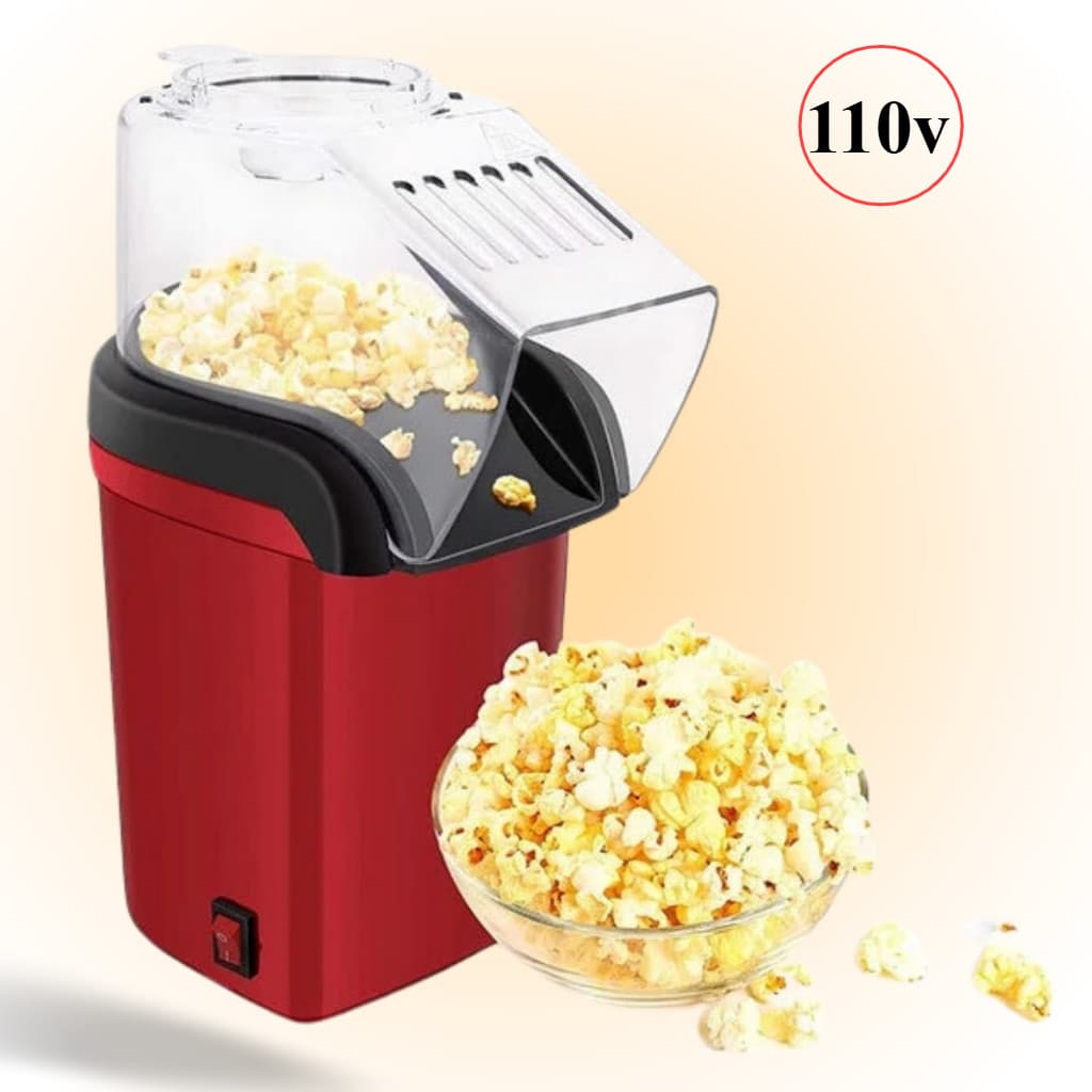 Pipoqueira Elétrica (110v) Ar Quente- Máquina de Fazer Pipoca Sem Óleo Minijoy