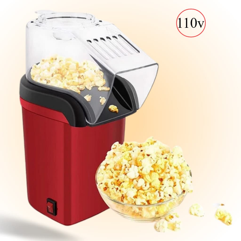 Pipoqueira Elétrica (110v) Ar Quente- Máquina de Fazer Pipoca Sem Óleo Minijoy