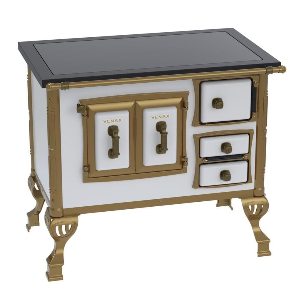 Fogao a Lenha N 1 Colonial Premium Branco