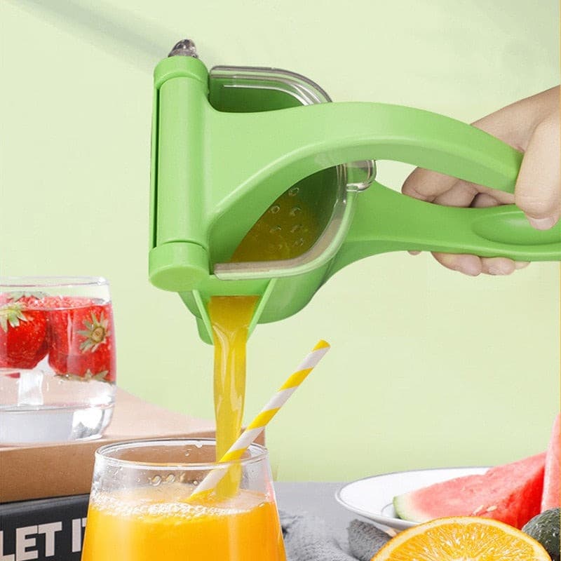Espremedor Manual de Limão e Frutas com Alavanca – Extrator Reforçado, Fluxo Direto, Suco Rápido para Cozinha Moderna