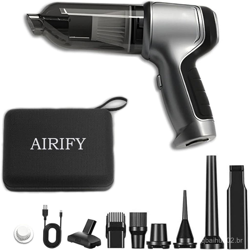 Aspirador de Carro Airify Pro V2 com Acessórios