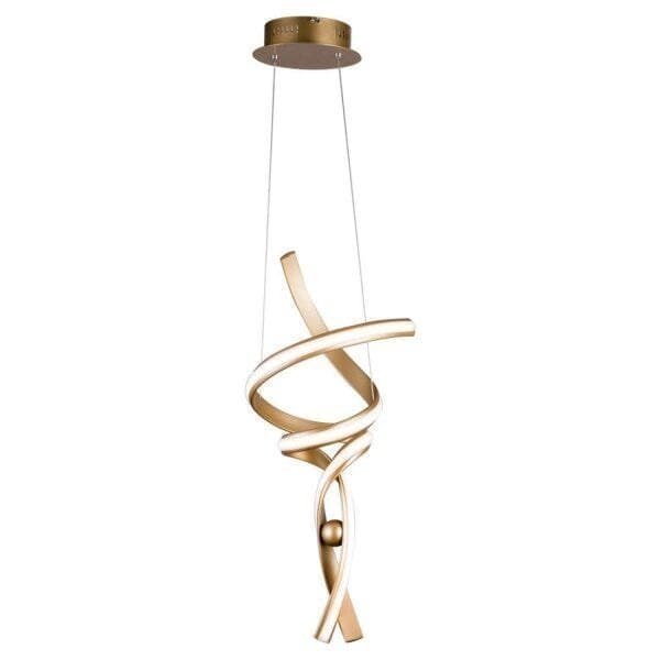 Lustre Pendente Bivolt Fluire Bella Iluminação