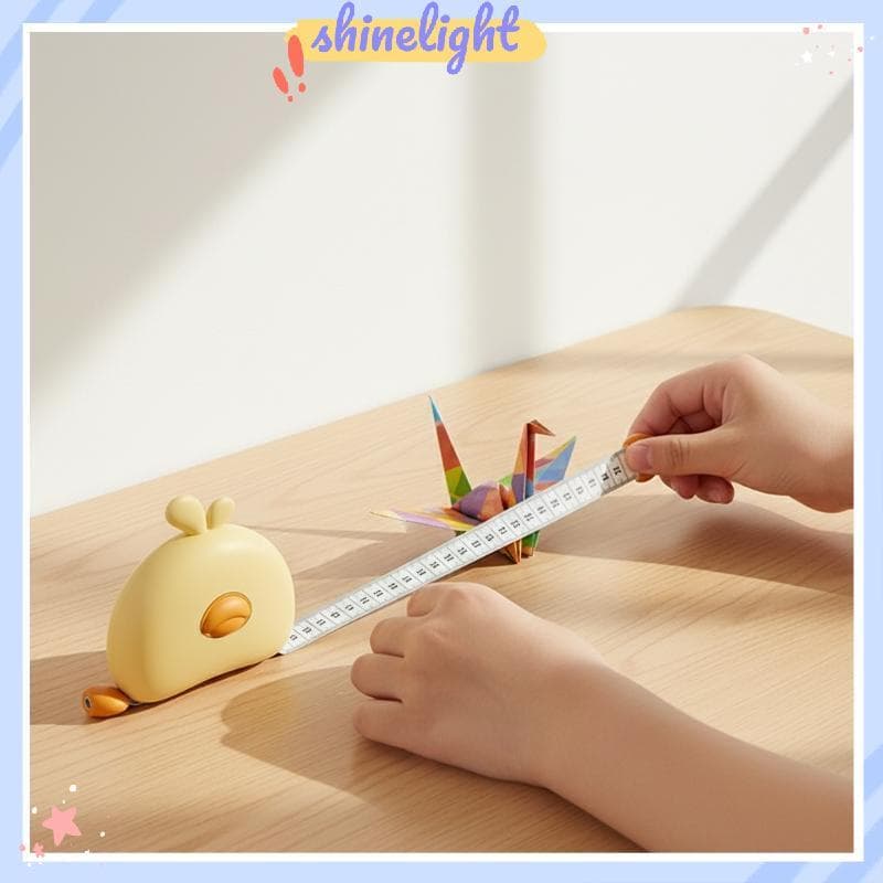 [shinelight] Fita Métrica Magnética Retrátil Automática 150 Cm Para Cintura , Braço , Perna , Abdômen , Cabeça , Formato