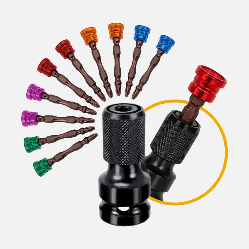 Adaptador Engate Rápido Parafusadeira E 10 Ponteira Imantada