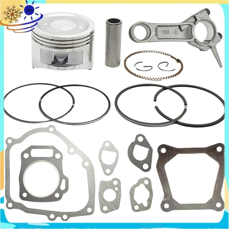 [Le's Shop] Kit De Anel De Pistão GX160 68 Mm Com Biela E Junta Completa Para Bomba De Água Geradora De 4 Tempos De 5.5 