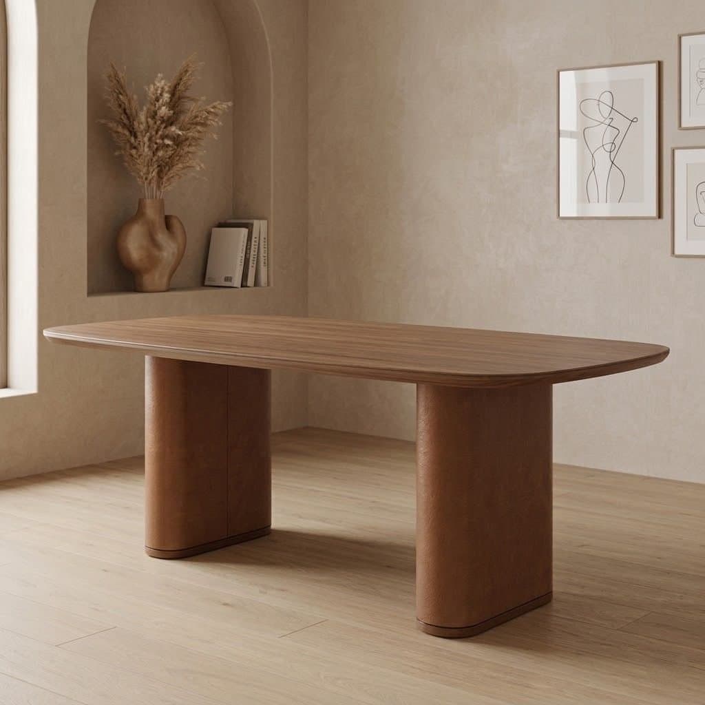 Mesa de Jantar Lintz Retangular 8 Lugares sem Vidro 8