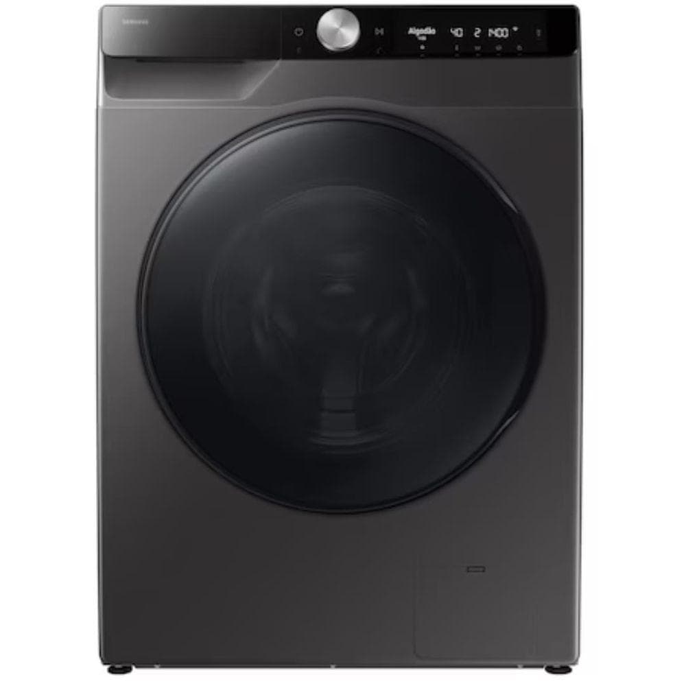 Lava e Seca Samsung Smart AI Control WD13FG Inox 13kg WD13FG6B34BXAZ 110V preto com controles digitais
