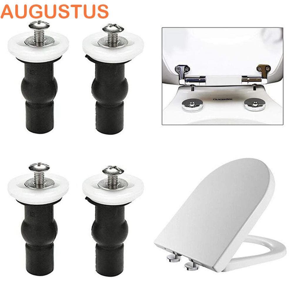 Parafusos e peças de reposição para assentos sanitários AUGUSTUS, tampa de vaso sanitário e fixadores
