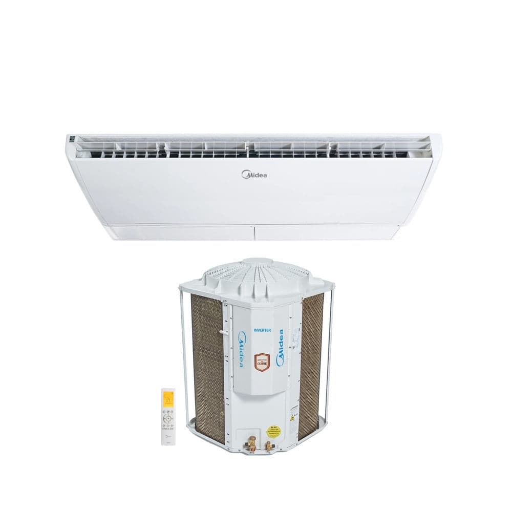 Ar Condicionado Split Teto Inverter Midea 60000 BTU/h com controle remoto