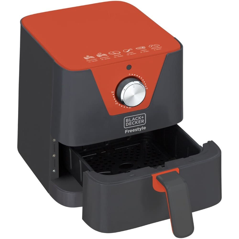 Fritadeira elétrica sem óleo Black+Decker Freestyle AFM2 1,5L 700W